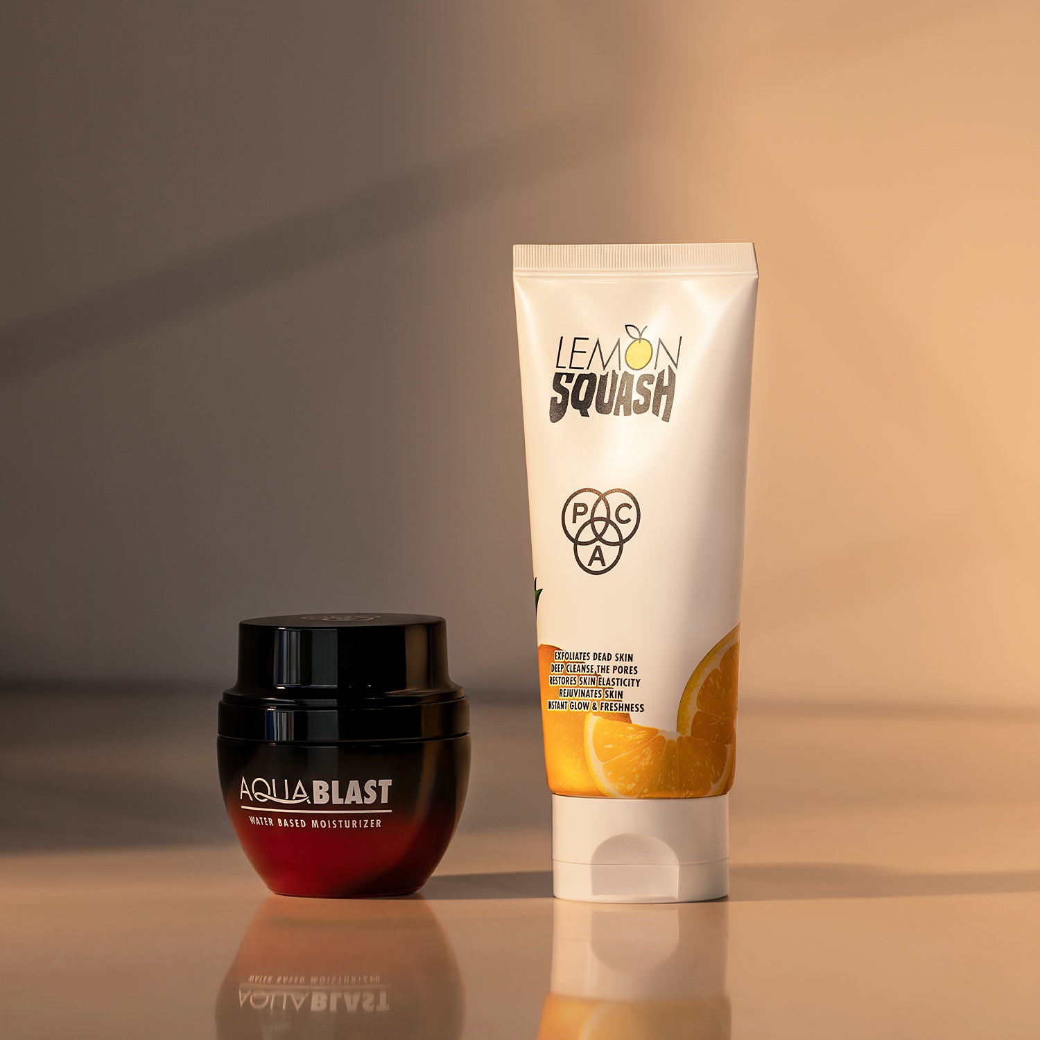Exfoliator and Moisturizer Skincare Combo